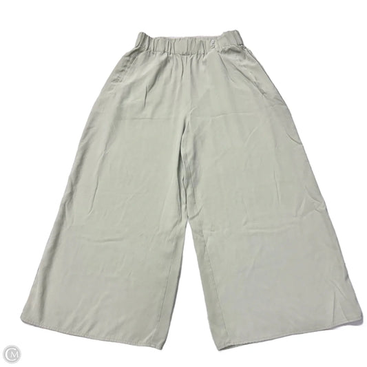 Pants Wide Leg By Cuyana In Green, Size: S
