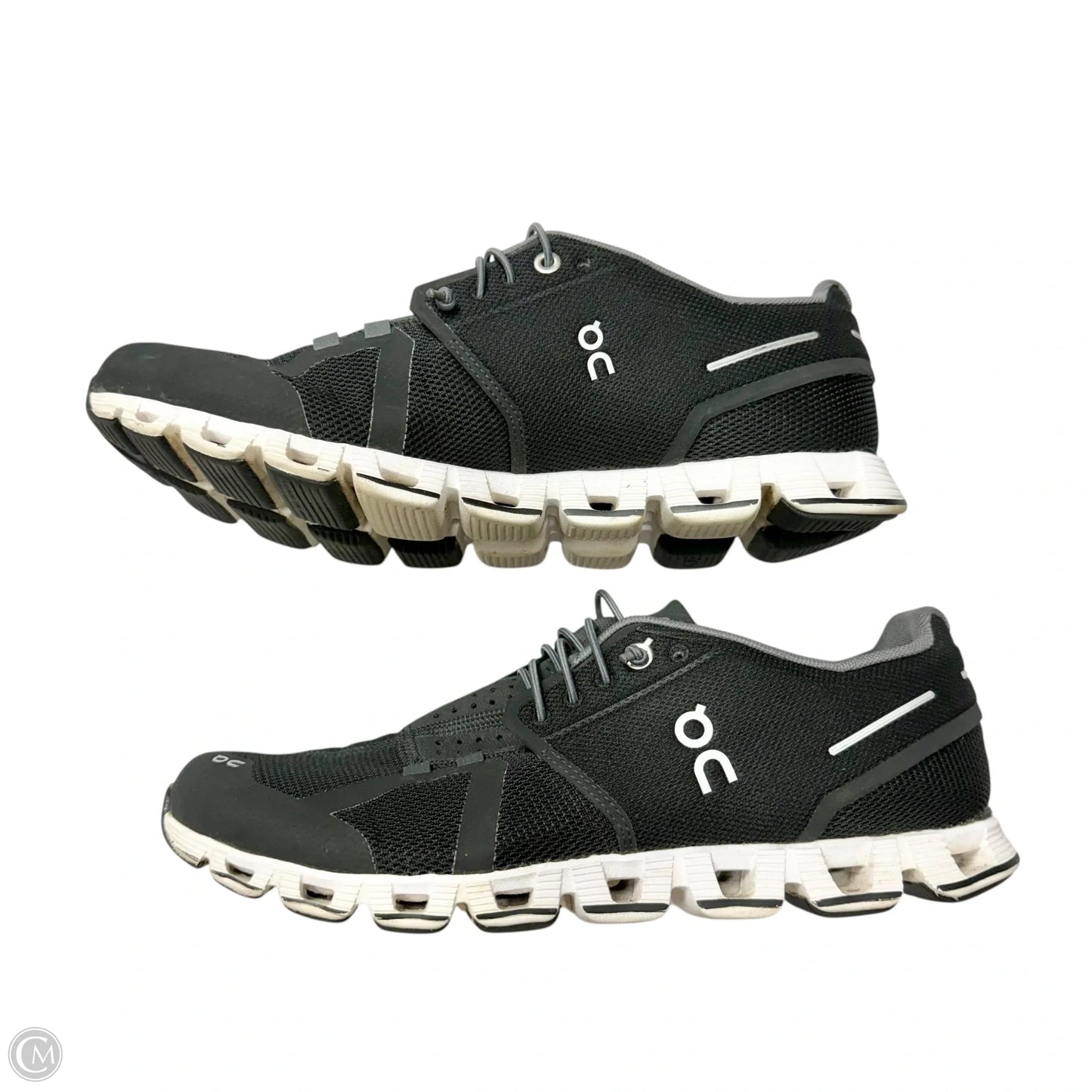 Shoes Athletic By On In Black & Grey, Size: 9.5