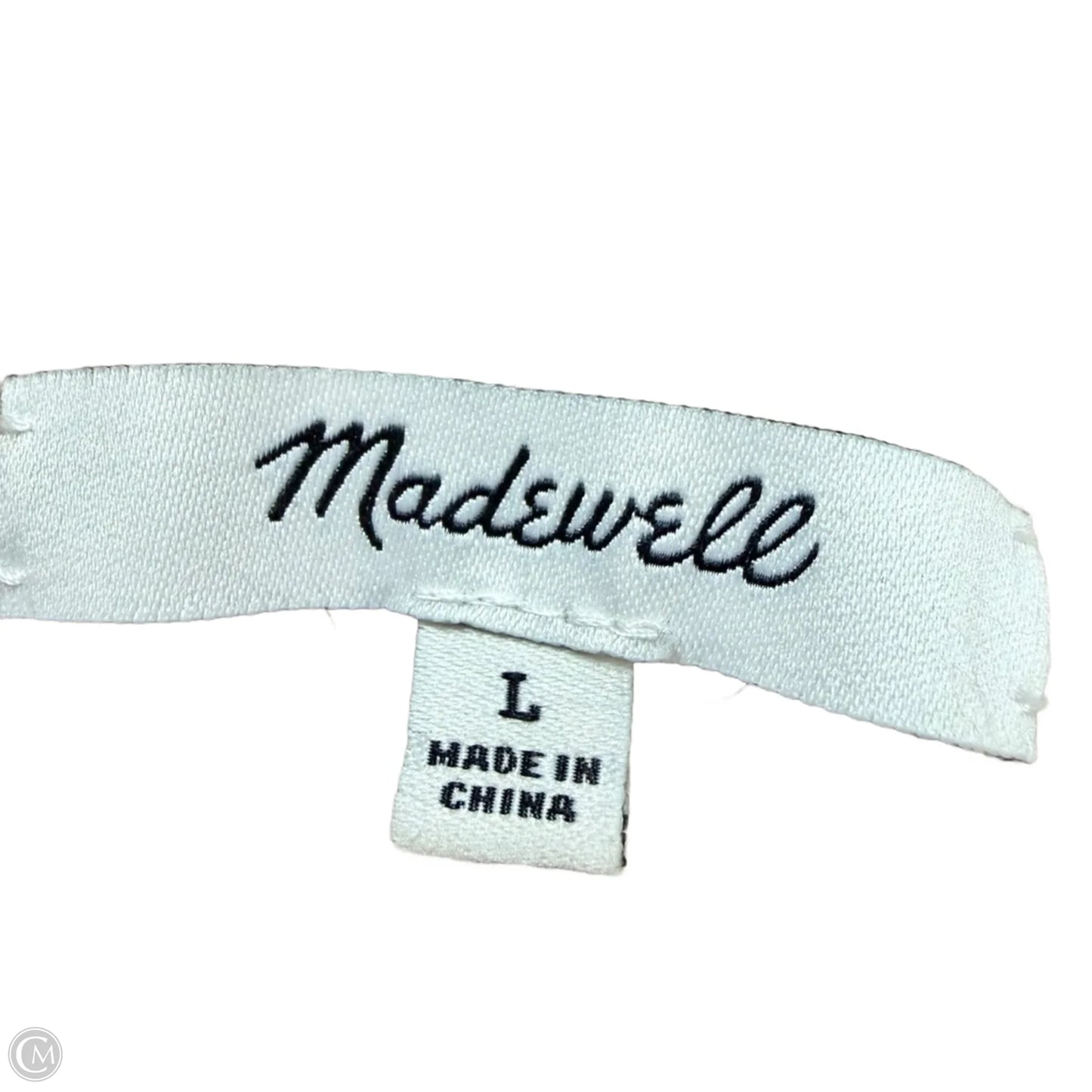 Sweater By Madewell In Striped Pattern, Size: L