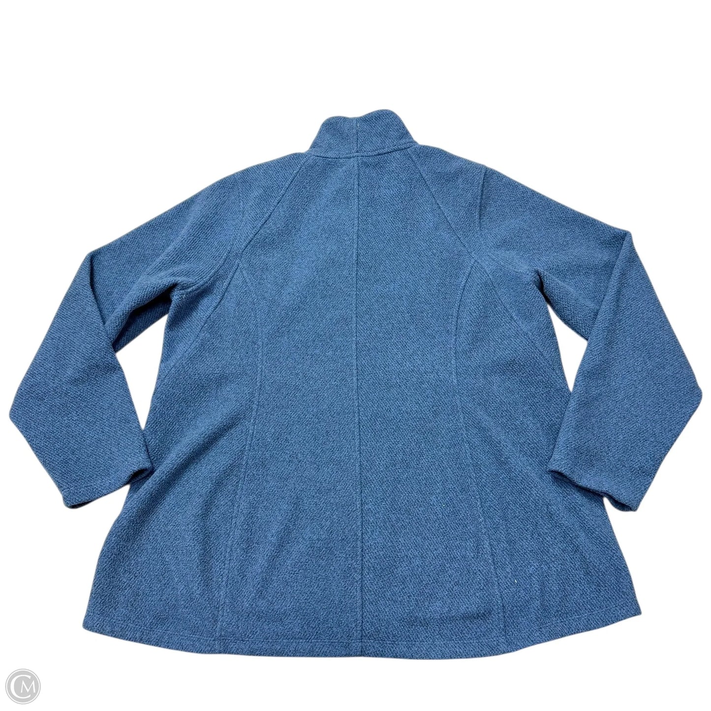 Athletic Jacket By Athleta In Blue, Size: 1x