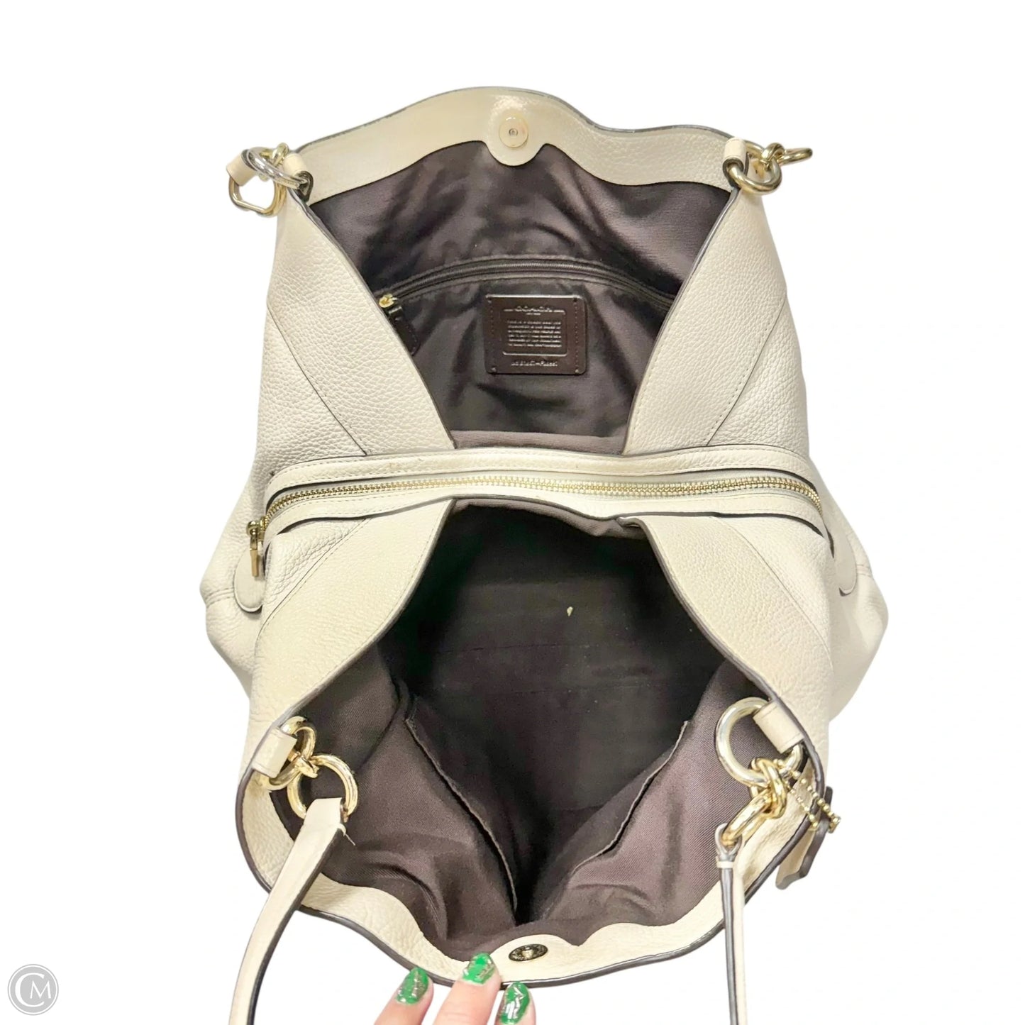 Handbag Designer By Coach, Size: Medium