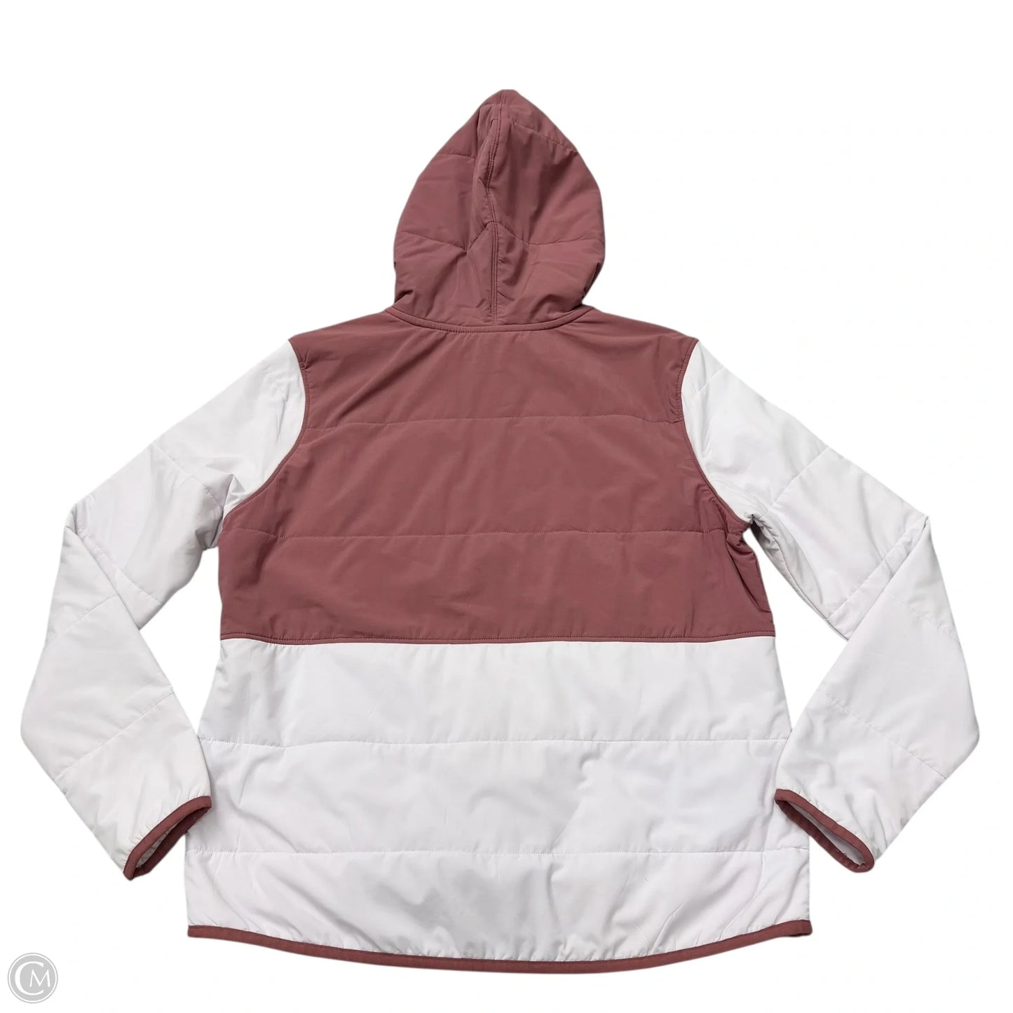 Sweatshirt Hoodie By The North Face In Purple & Red, Size: L