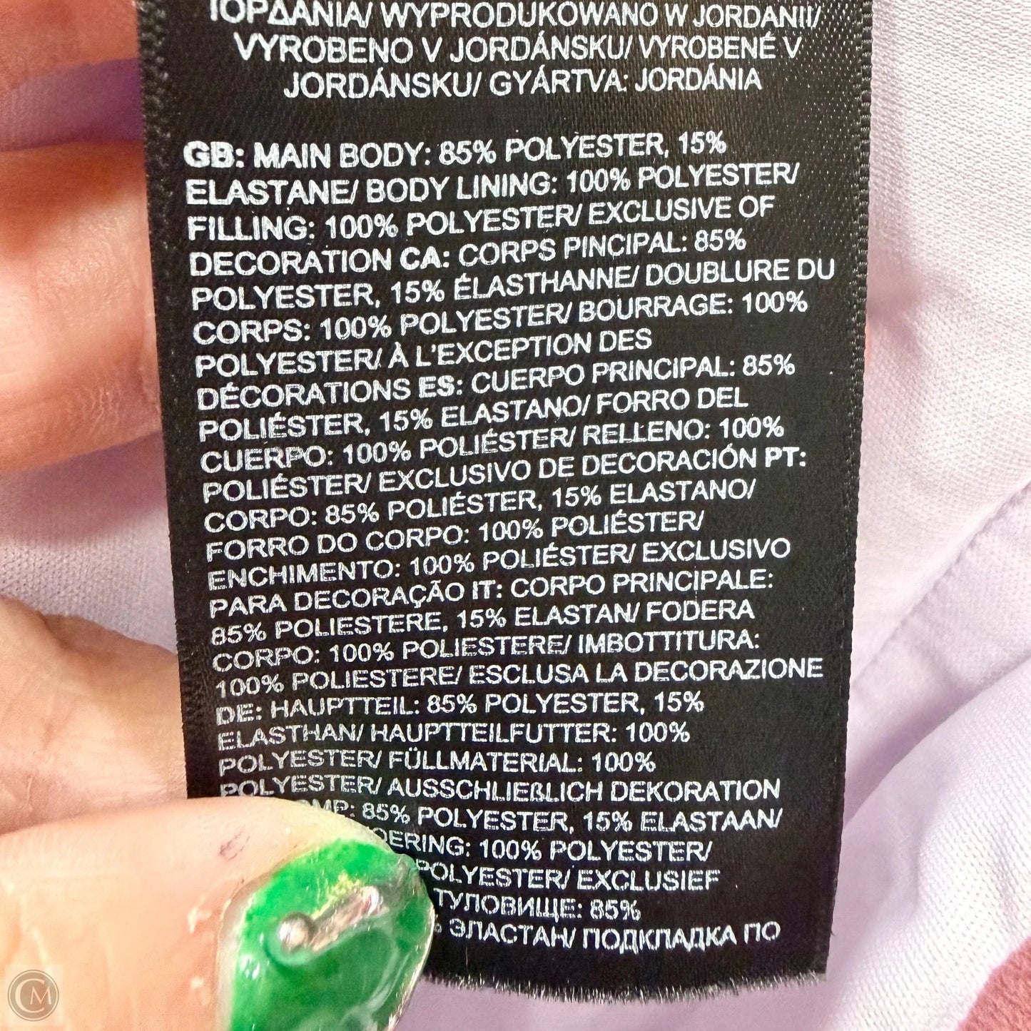 Sweatshirt Hoodie By The North Face In Purple & Red, Size: L