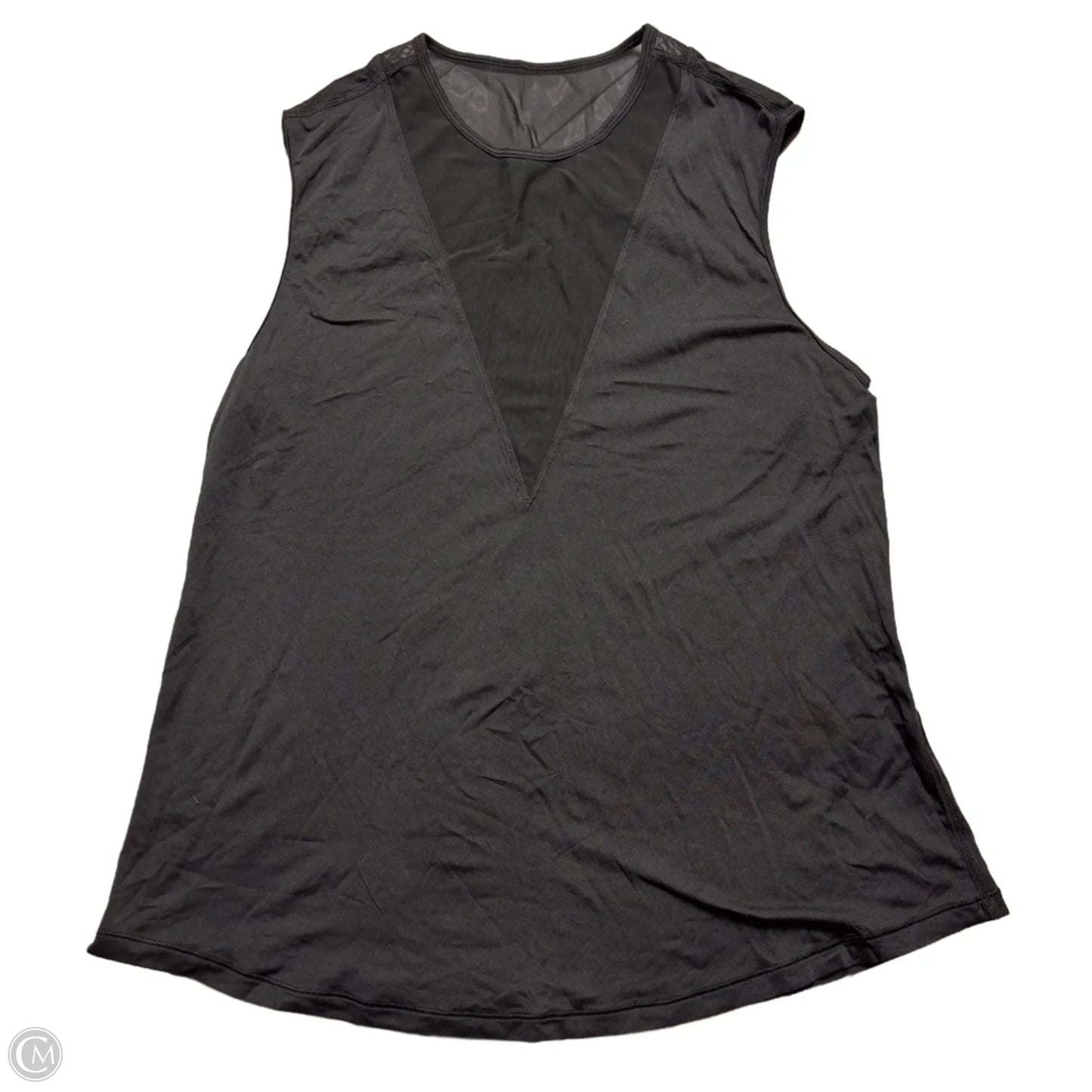 Athletic Tank Top By Lululemon In Black, Size: M