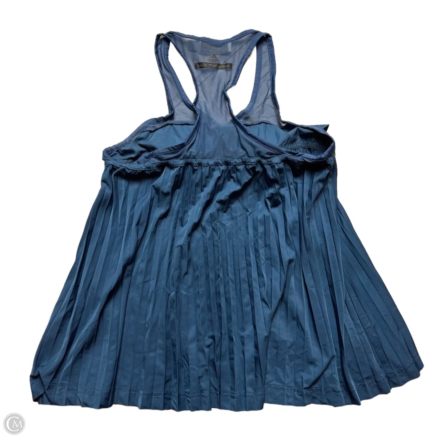 Athletic Tank Top By Adidas In Blue, Size: M