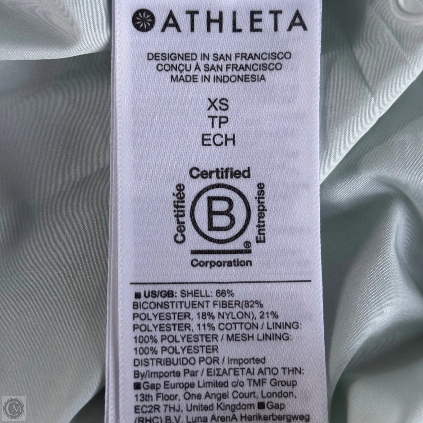 Athletic Jacket By Athleta In Blue, Size: Xs