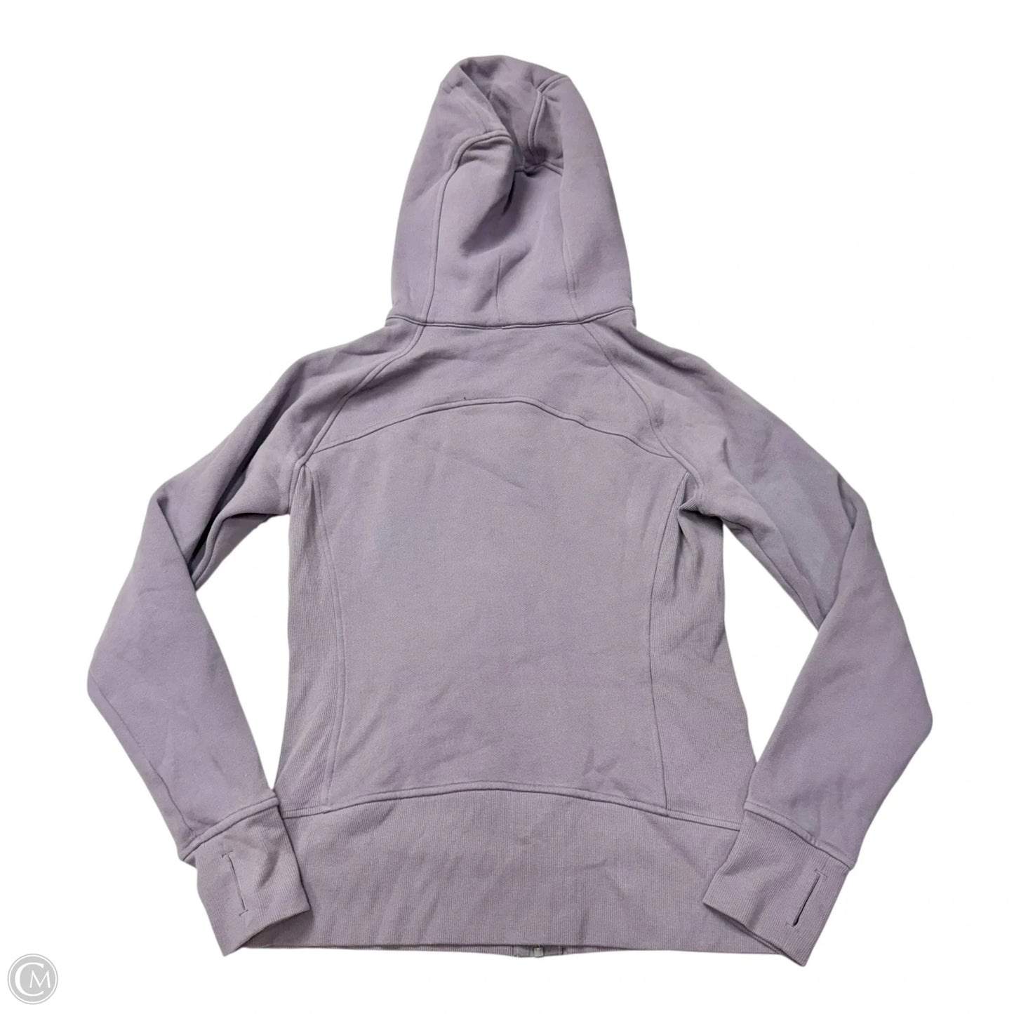 Athletic Jacket By Lululemon In Purple, Size: S