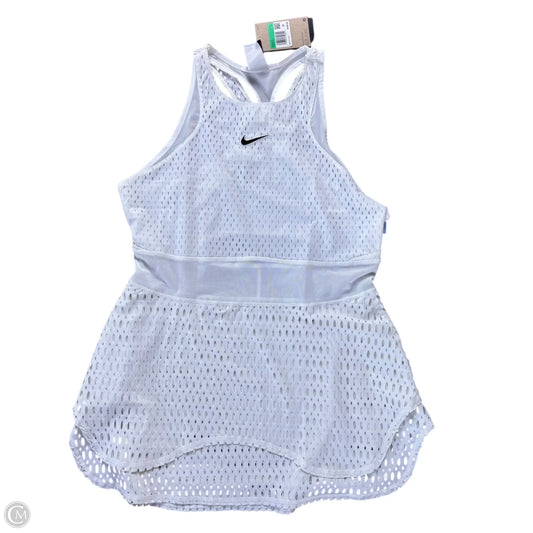Athletic Dress By Nike Apparel In White, Size: Xl
