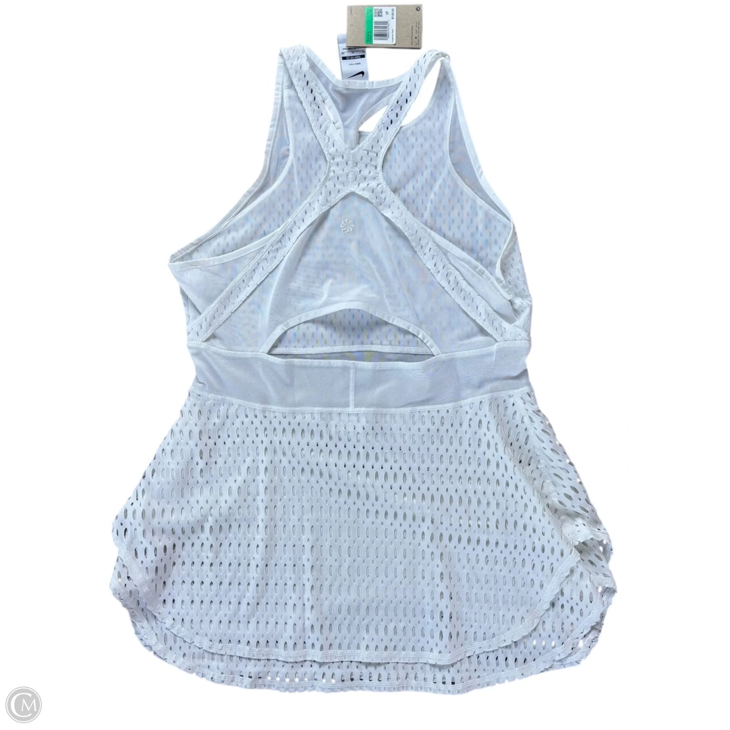 Athletic Dress By Nike Apparel In White, Size: Xl