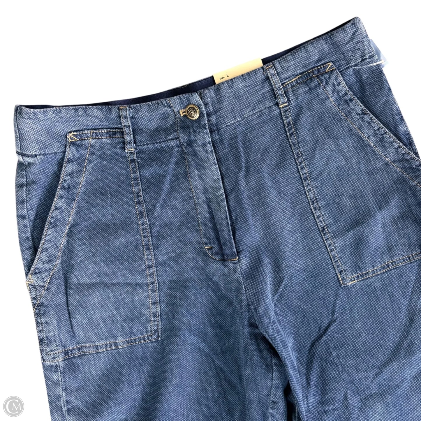 Pants Wide Leg By Max Studio In Blue, Size: L