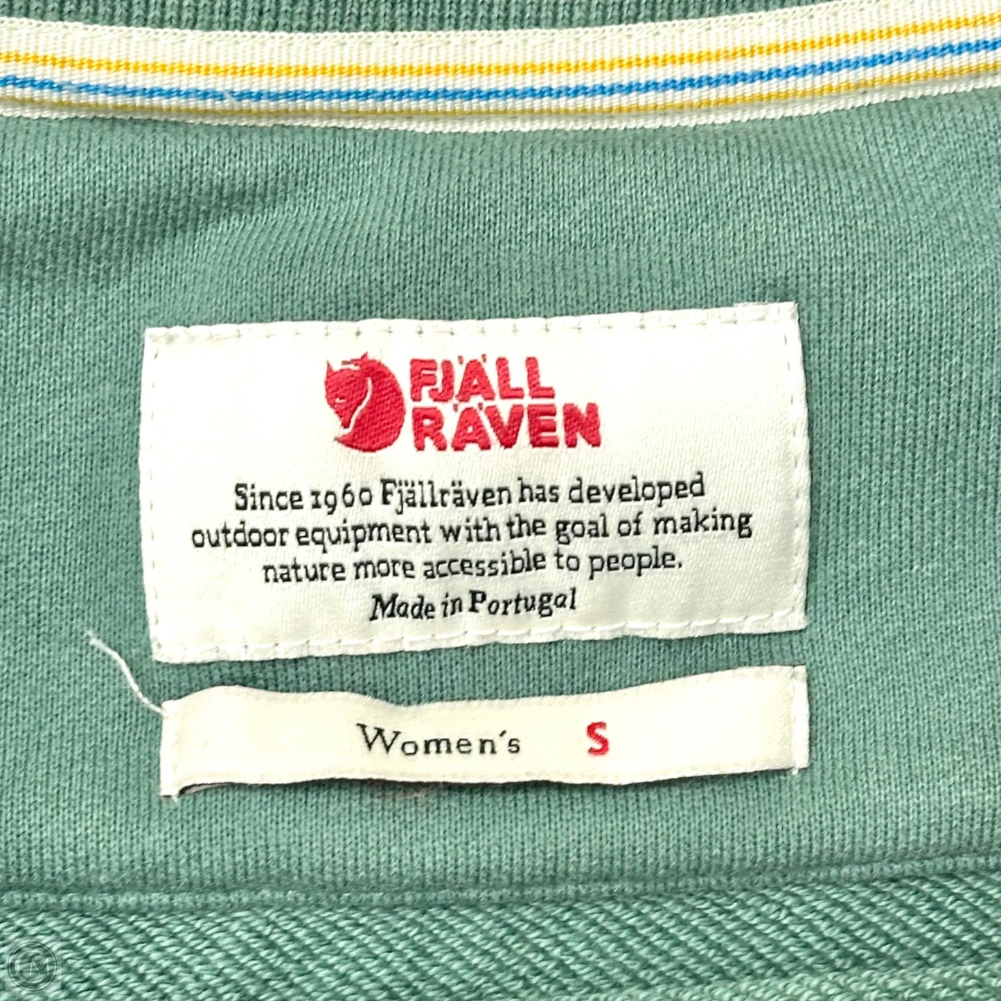 Sweatshirt Crewneck By Fjall Raven In Green, Size: S