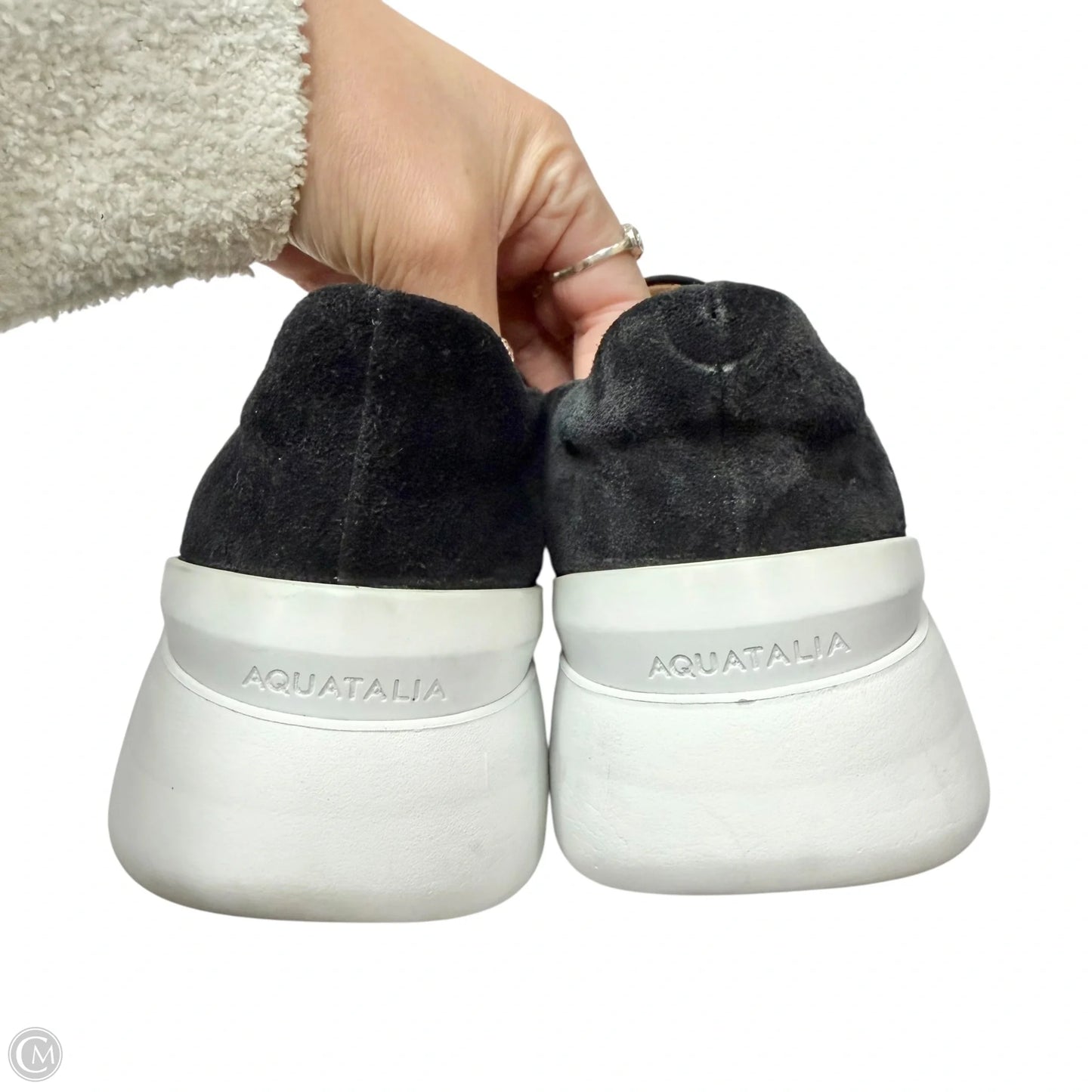 Shoes Flats By Aquatalia In Black, Size: 7