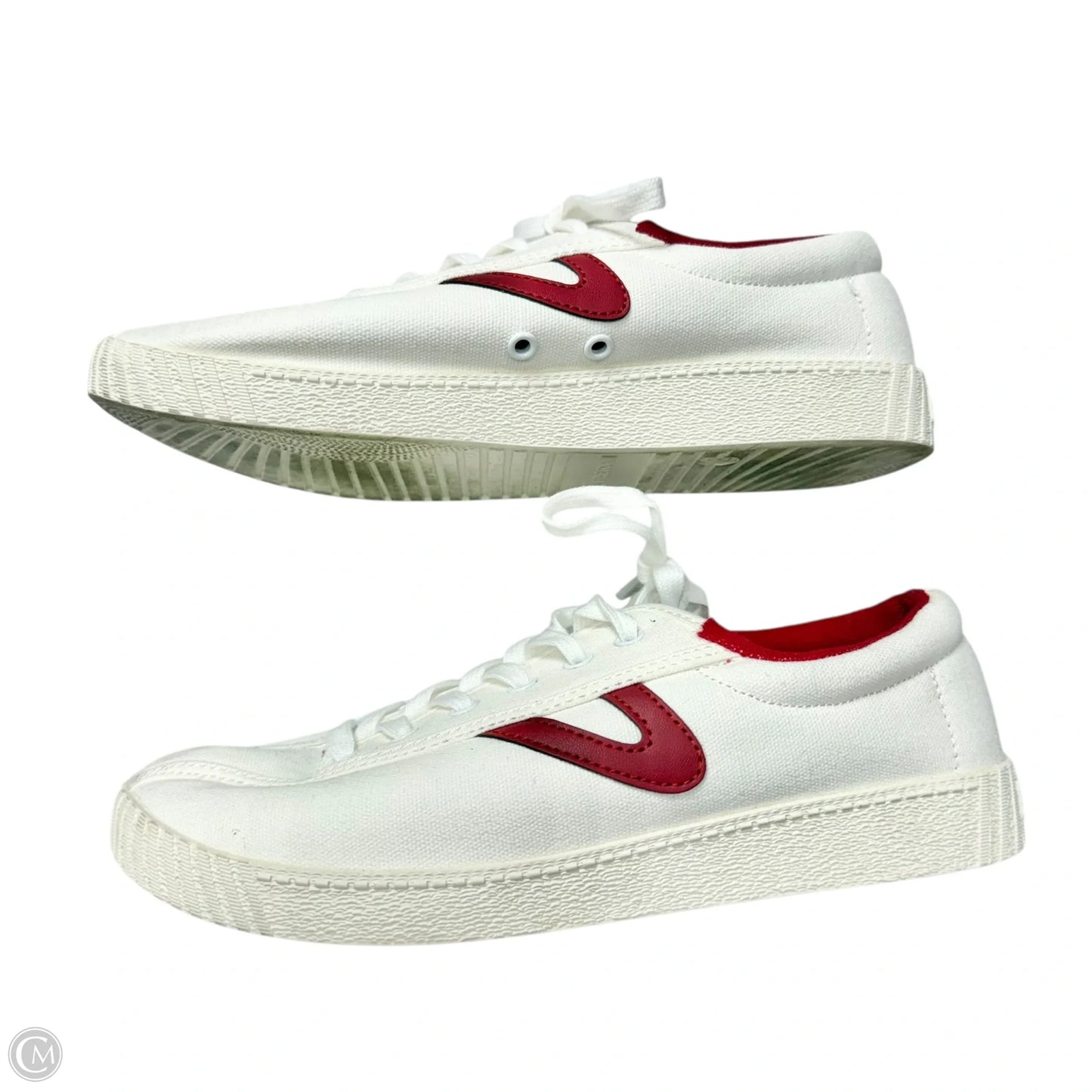 Shoes Sneakers By Tretorn In Red & White, Size: 8
