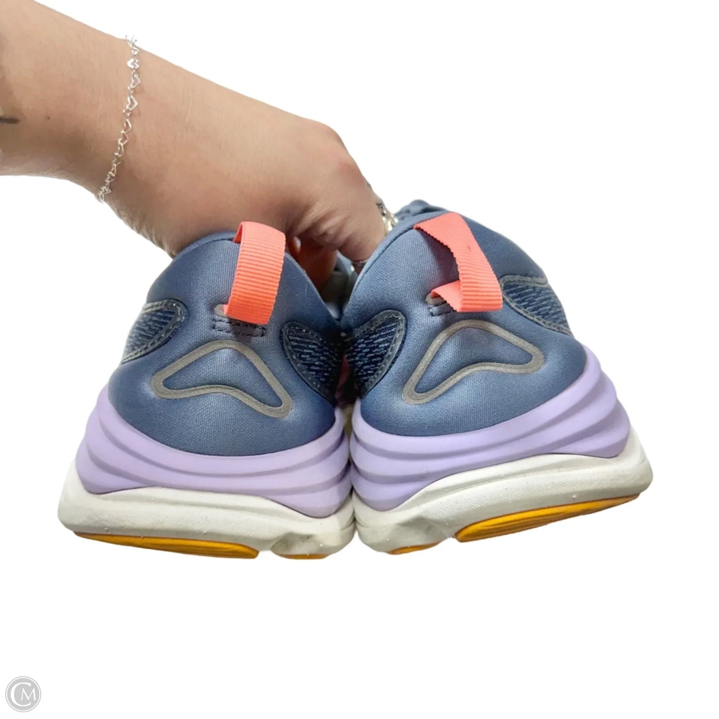 Shoes Athletic By Hoka In Blue & Purple, Size: 11