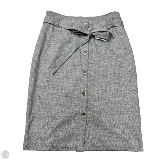 Skirt Midi By J Mclaughlin In Grey, Size: 6