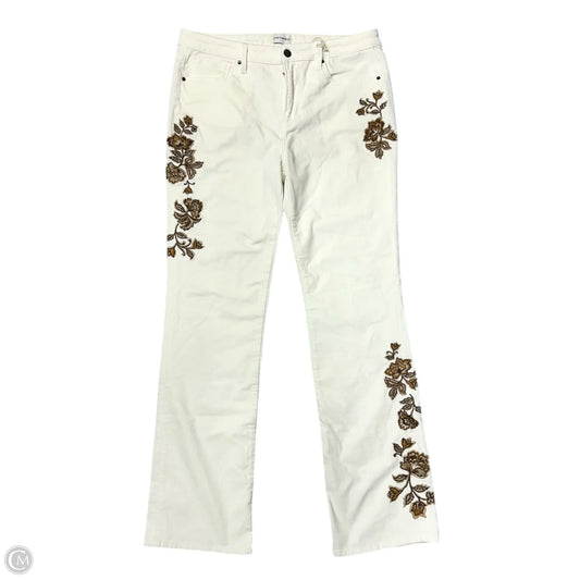 Pants Corduroy By Driftwood In White, Size: 14