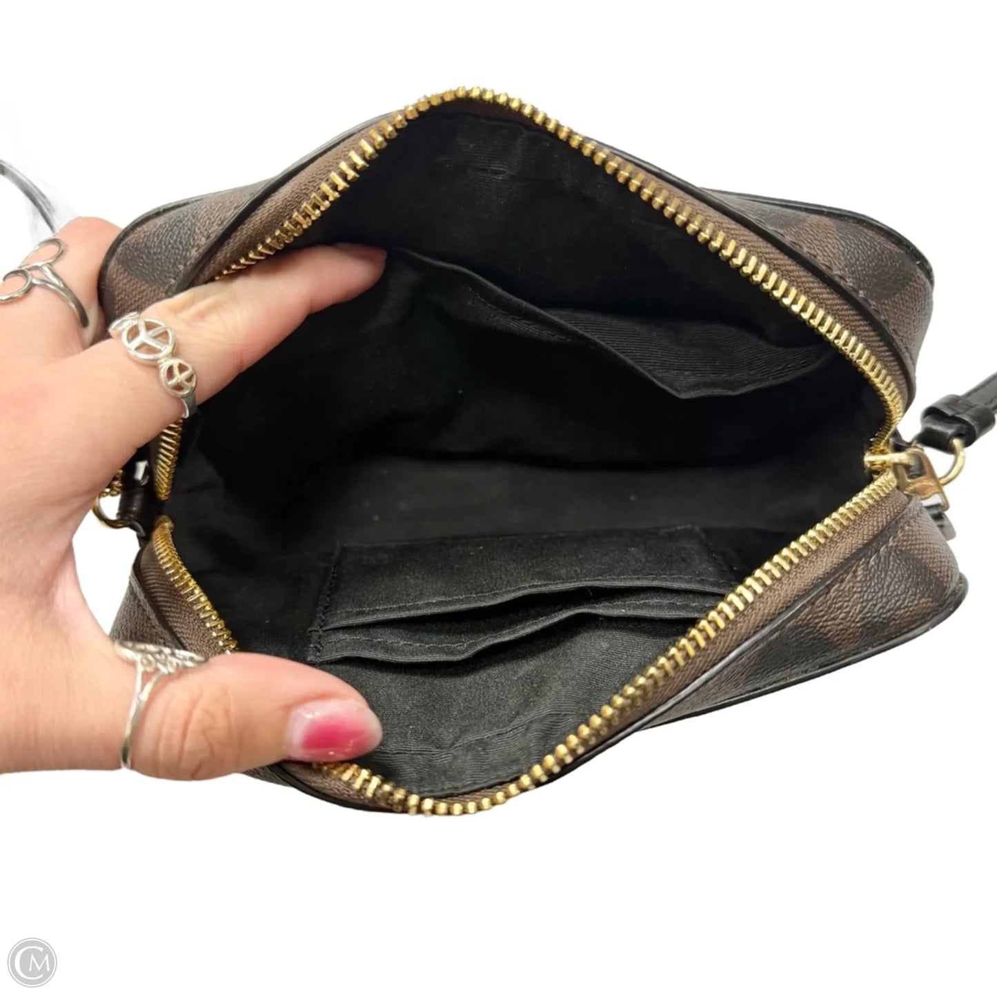 Crossbody Designer By Coach, Size: Small