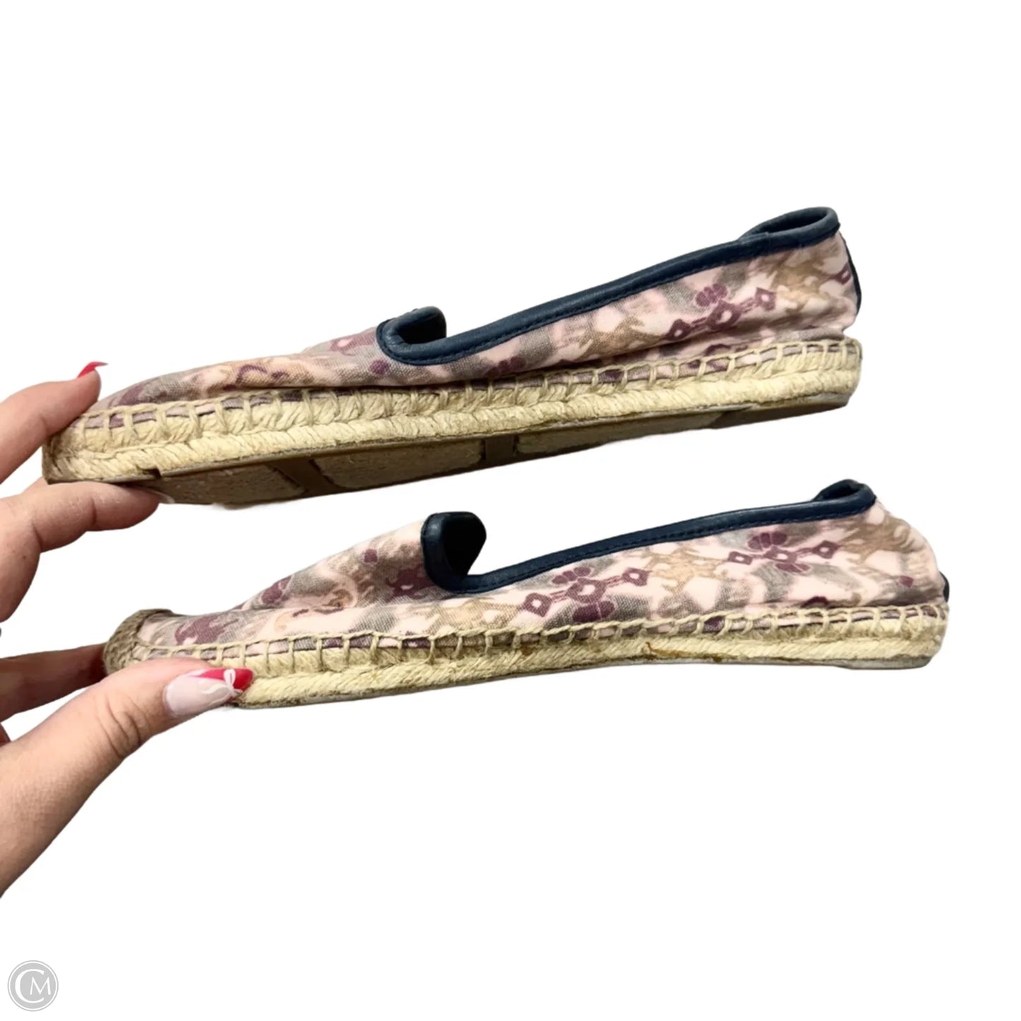 Shoes Designer By Tory Burch In Blue & Purple, Size: 9.5