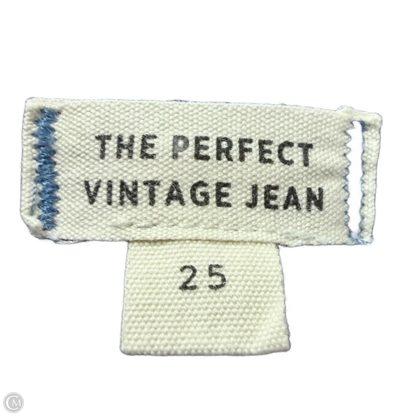 Jeans Straight By Madewell In Blue Denim, Size: 2