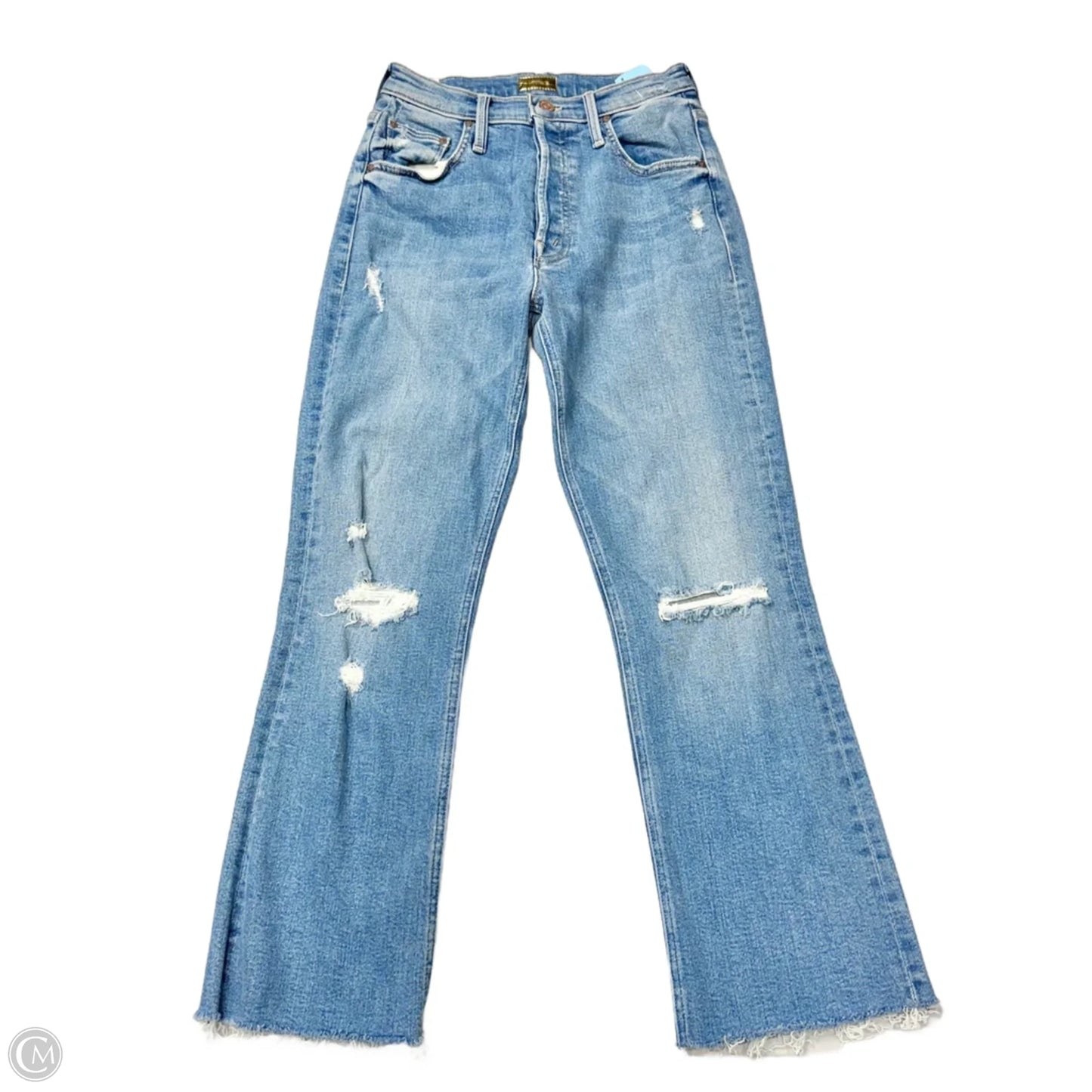 Jeans Boot Cut By Mother In Blue Denim, Size: 2