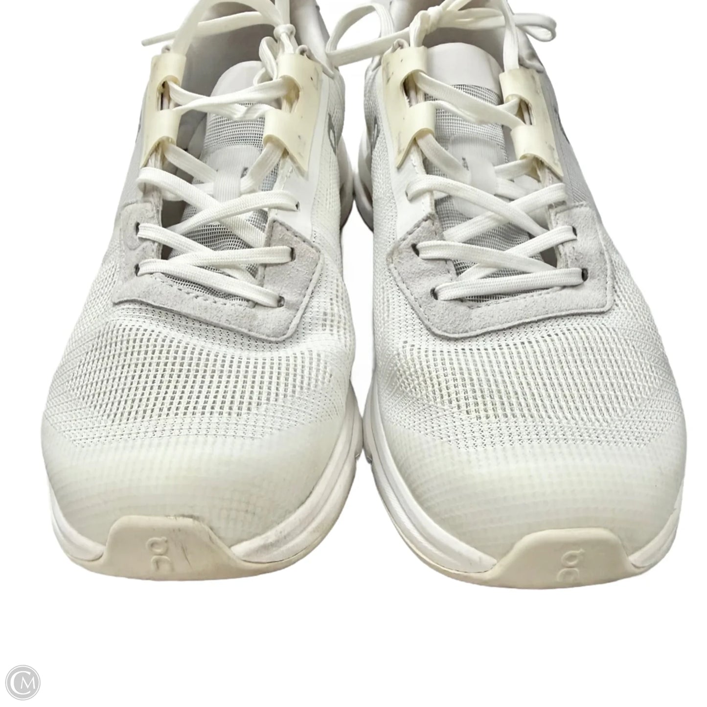 Shoes Athletic By On Cloud In Grey & White, Size: 9