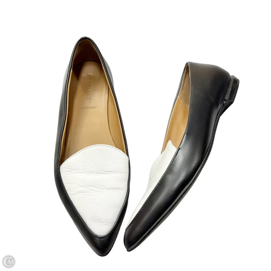 Shoes Flats By Everlane In Black & White, Size: 9