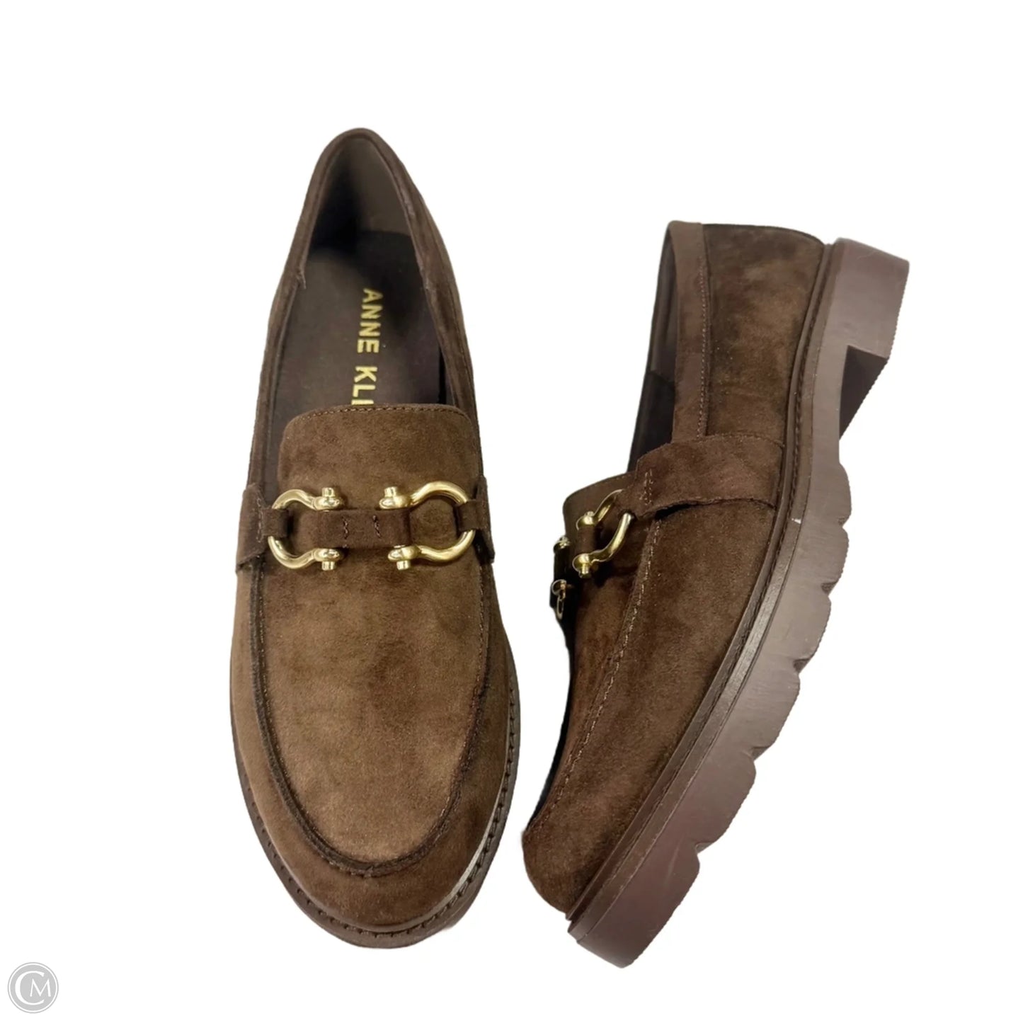 Shoes Flats By Anne Klein In Brown, Size: 7