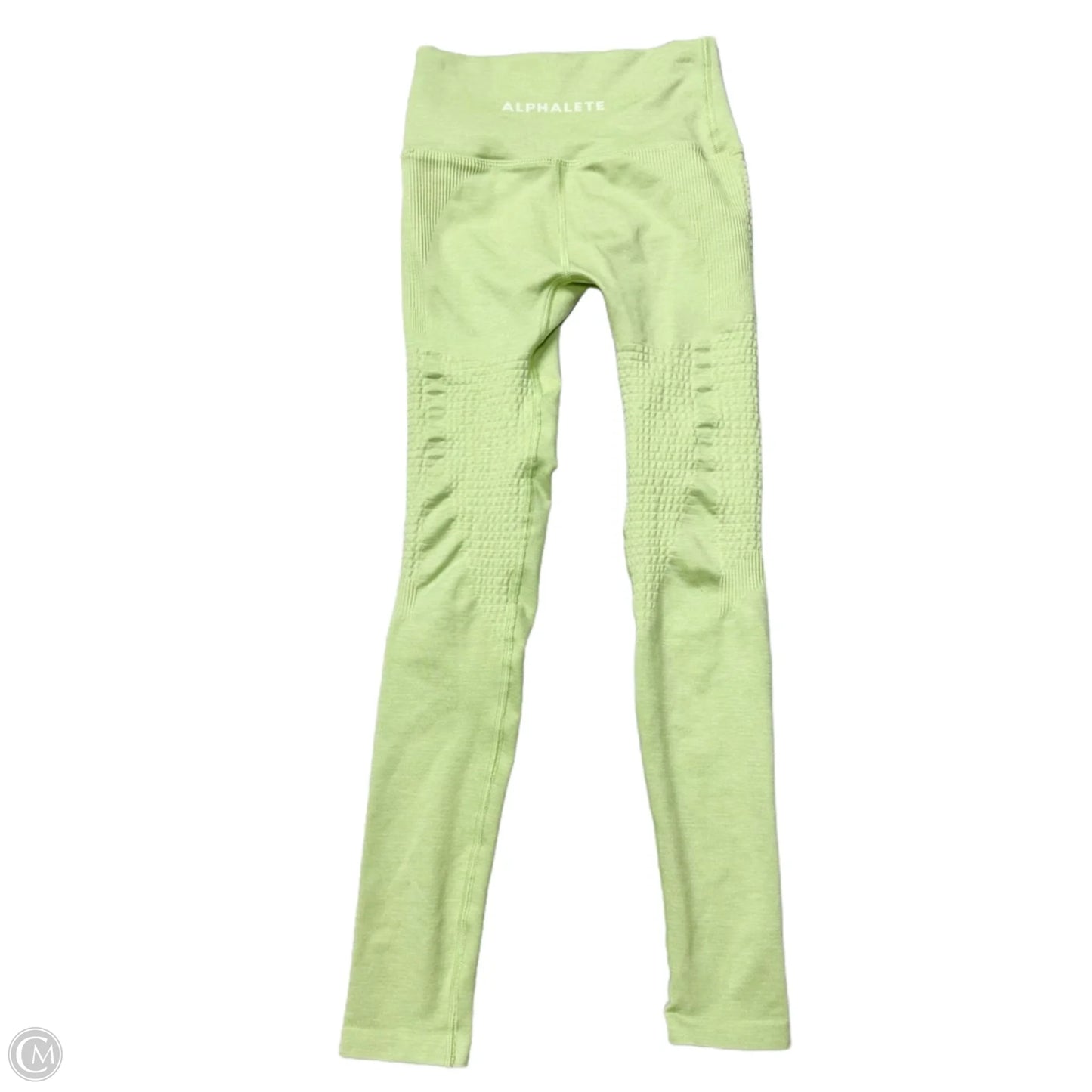 Athletic Leggings By Alphalete In Green, Size: S