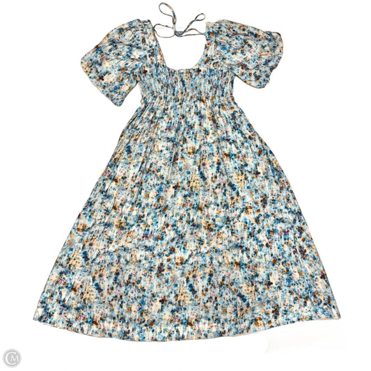 Dress Casual Midi By Anthropologie In Multi-colored, Size: S