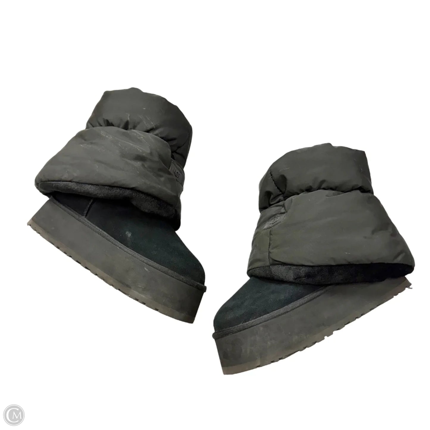 Boots Designer By Ugg In Black, Size: 7
