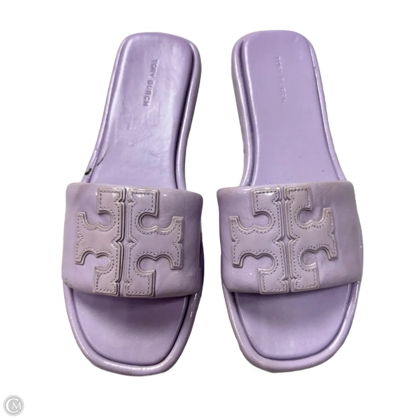 Sandals Designer By Tory Burch In Purple, Size: 8