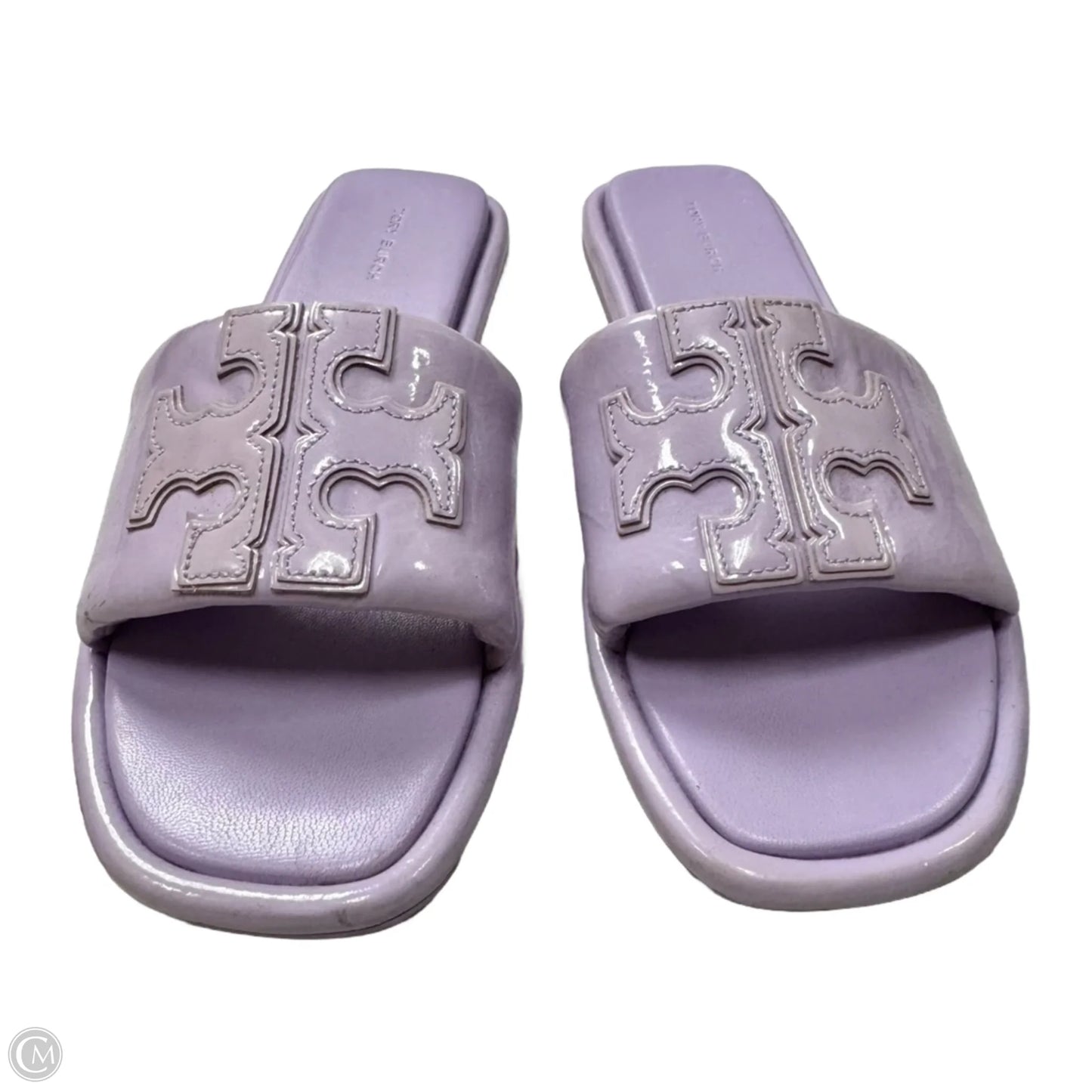 Sandals Designer By Tory Burch In Purple, Size: 8