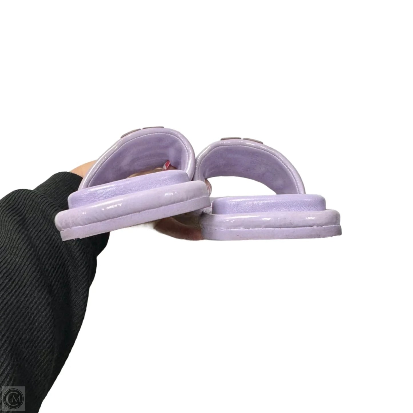 Sandals Designer By Tory Burch In Purple, Size: 8