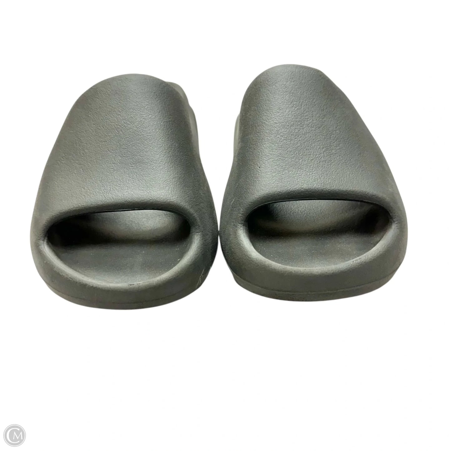 Sandals Luxury Designer By Yeezy In Black, Size: 5