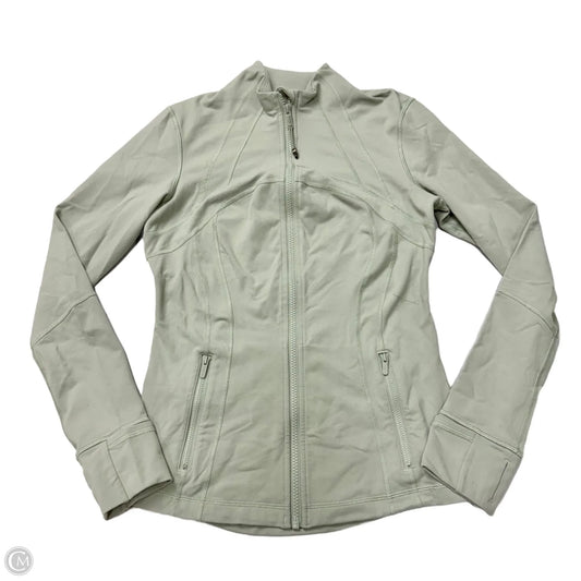 Athletic Jacket By Lululemon In Green, Size: M