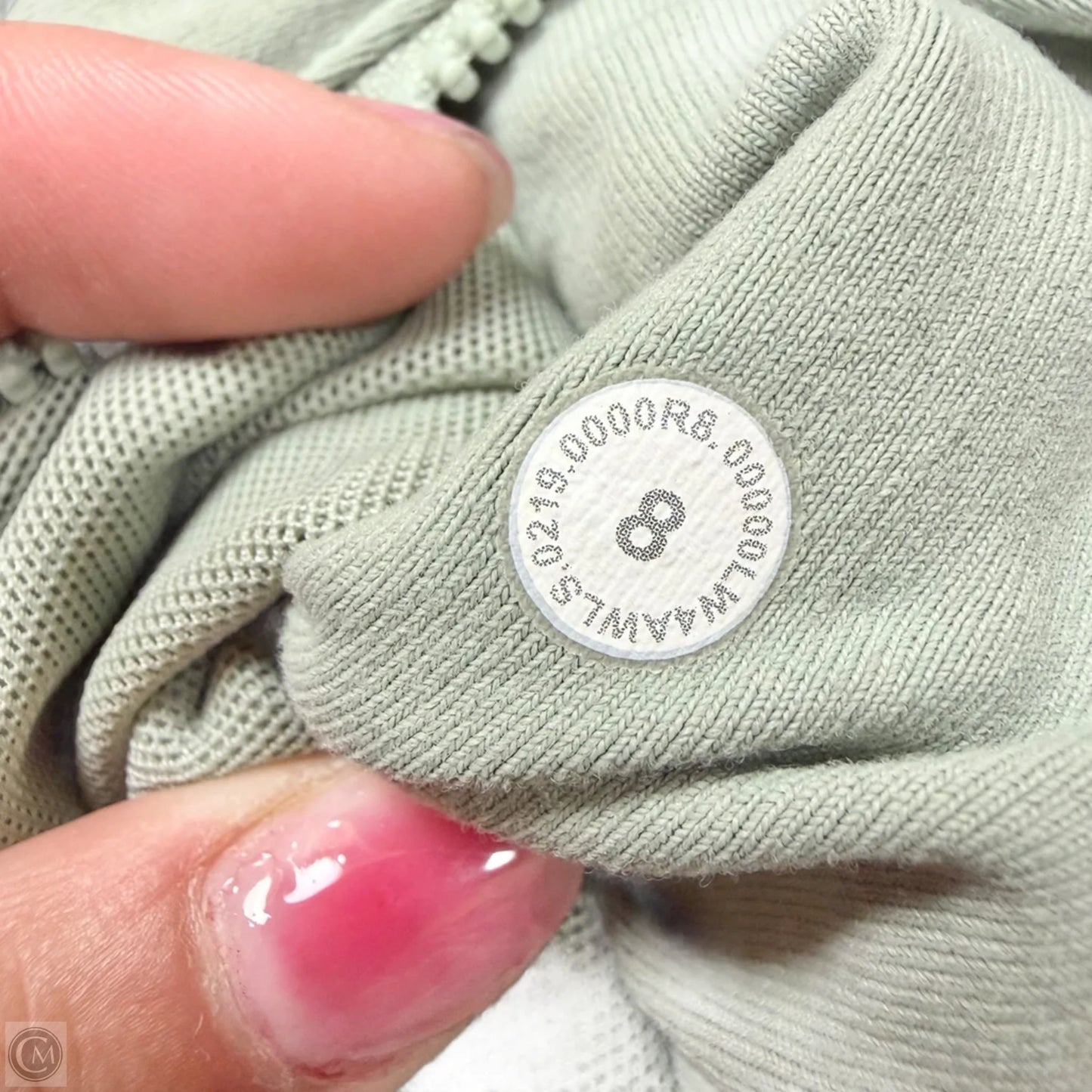 Athletic Jacket By Lululemon In Green, Size: M