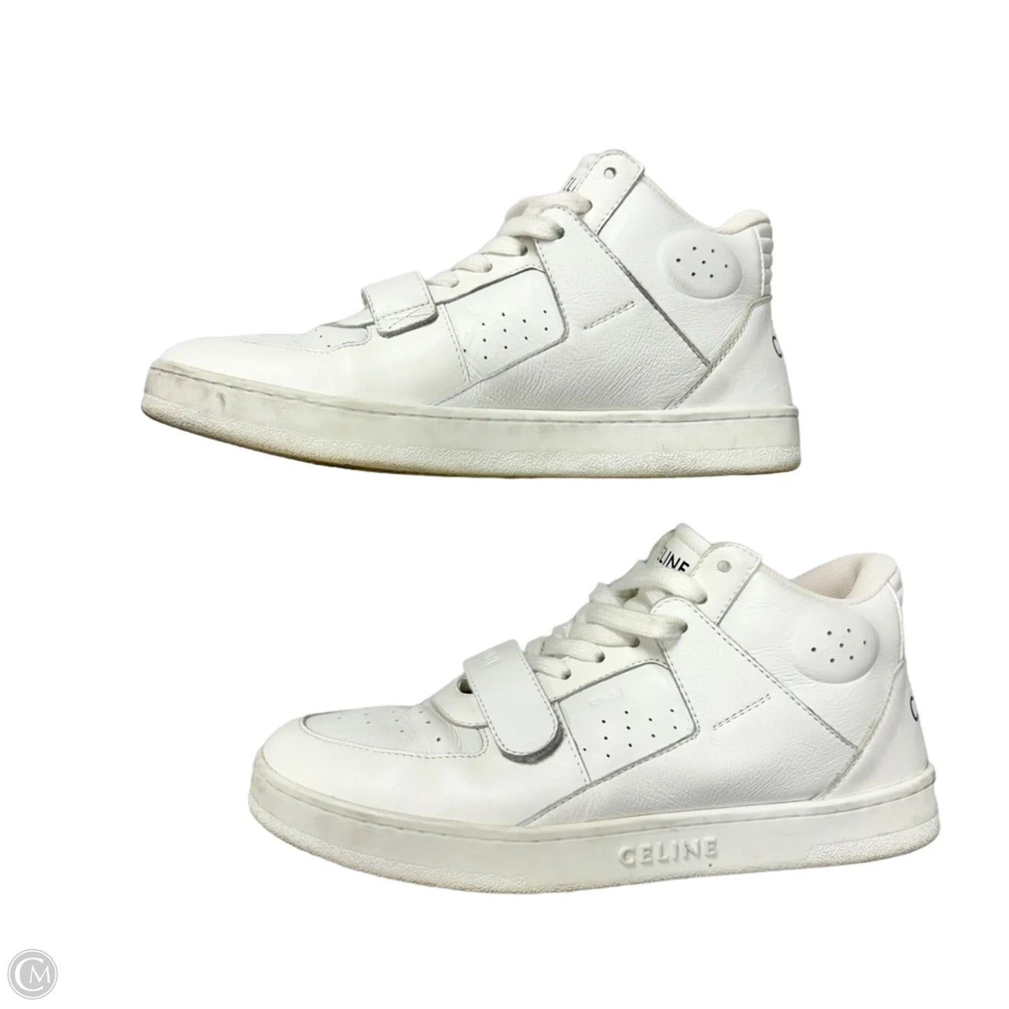 Shoes Luxury Designer By Celine In White, Size: 9.5