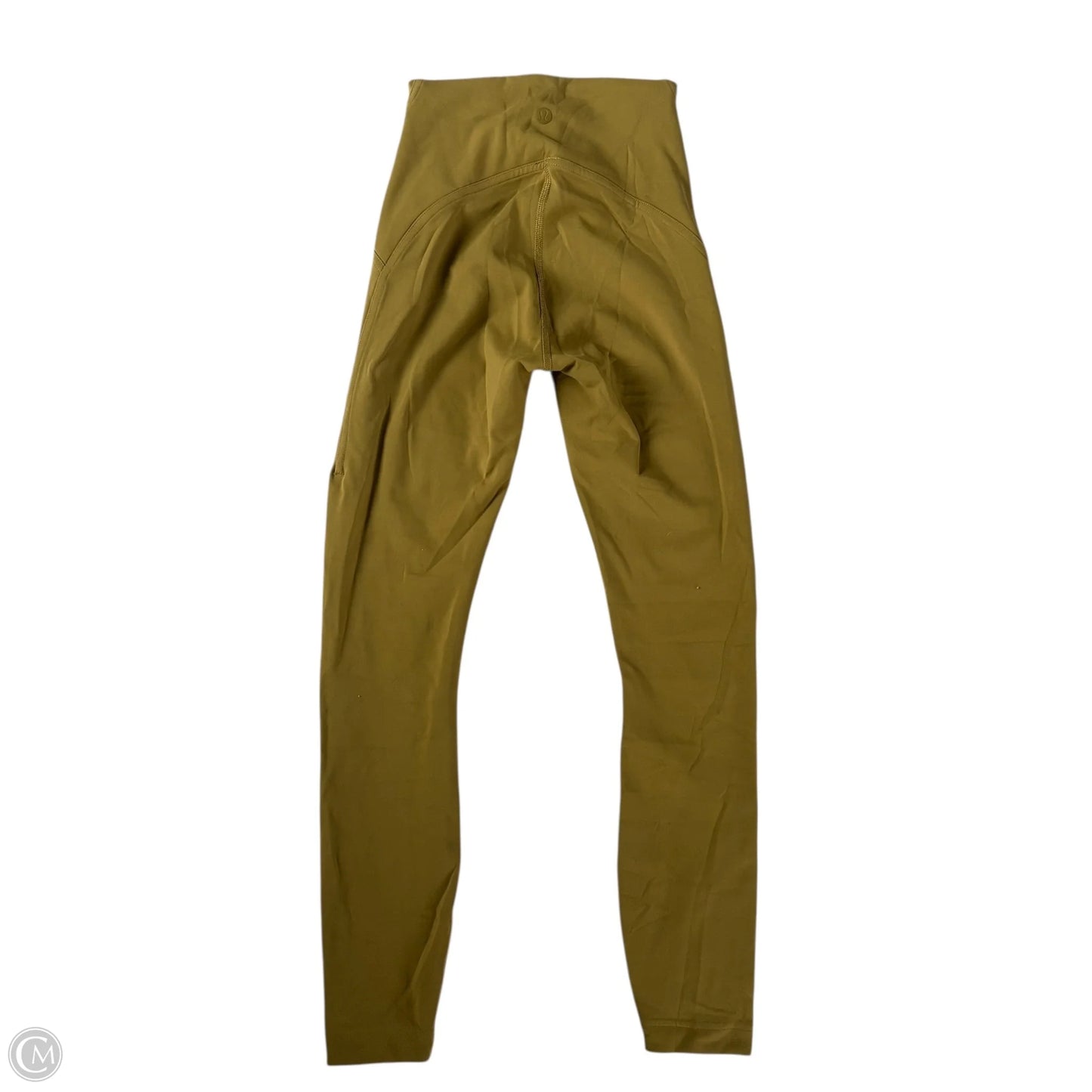 Athletic Leggings By Lululemon In Green, Size: Xs