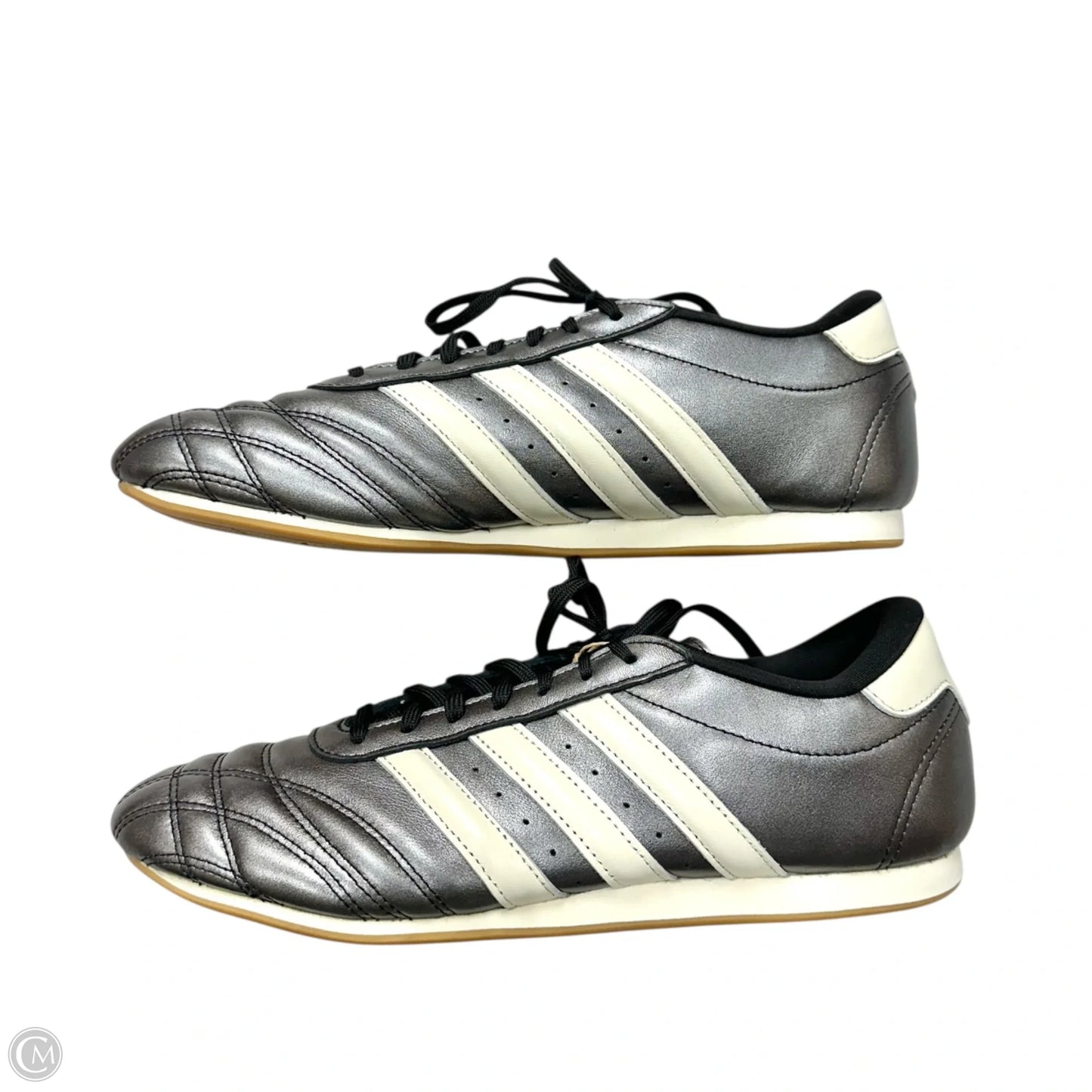 Shoes Sneakers By Adidas In Silver, Size: 12