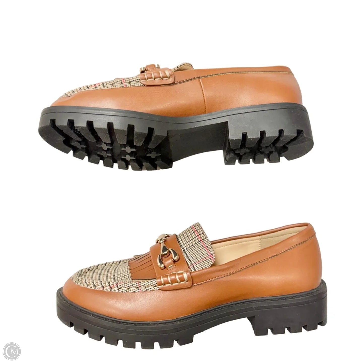 Shoes Flats By Loft In Brown, Size: 6