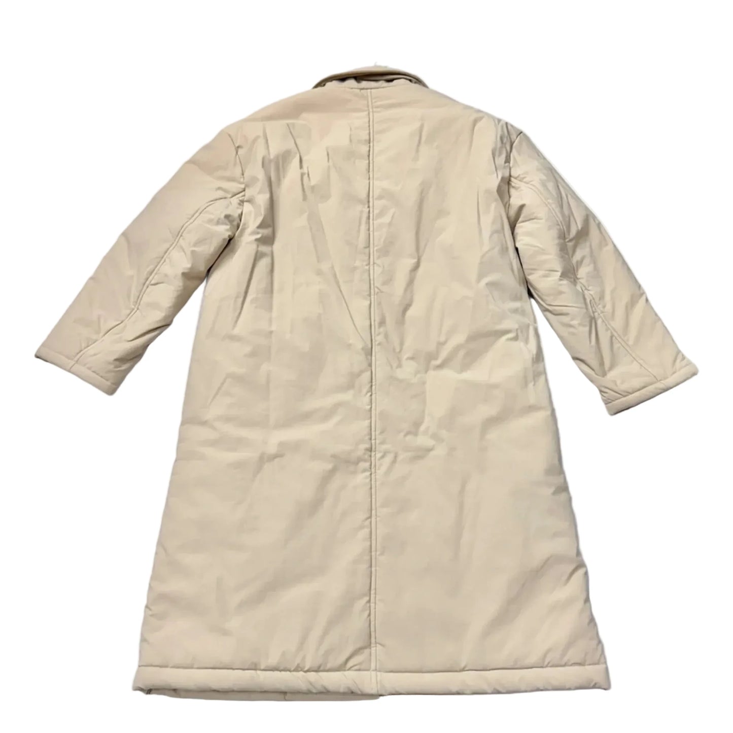 Coat Puffer & Quilted By Mono B In Tan, Size: L