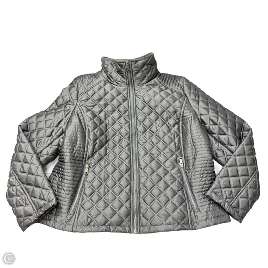 Jacket Puffer & Quilted By Marc New York In Grey, Size: Xxl