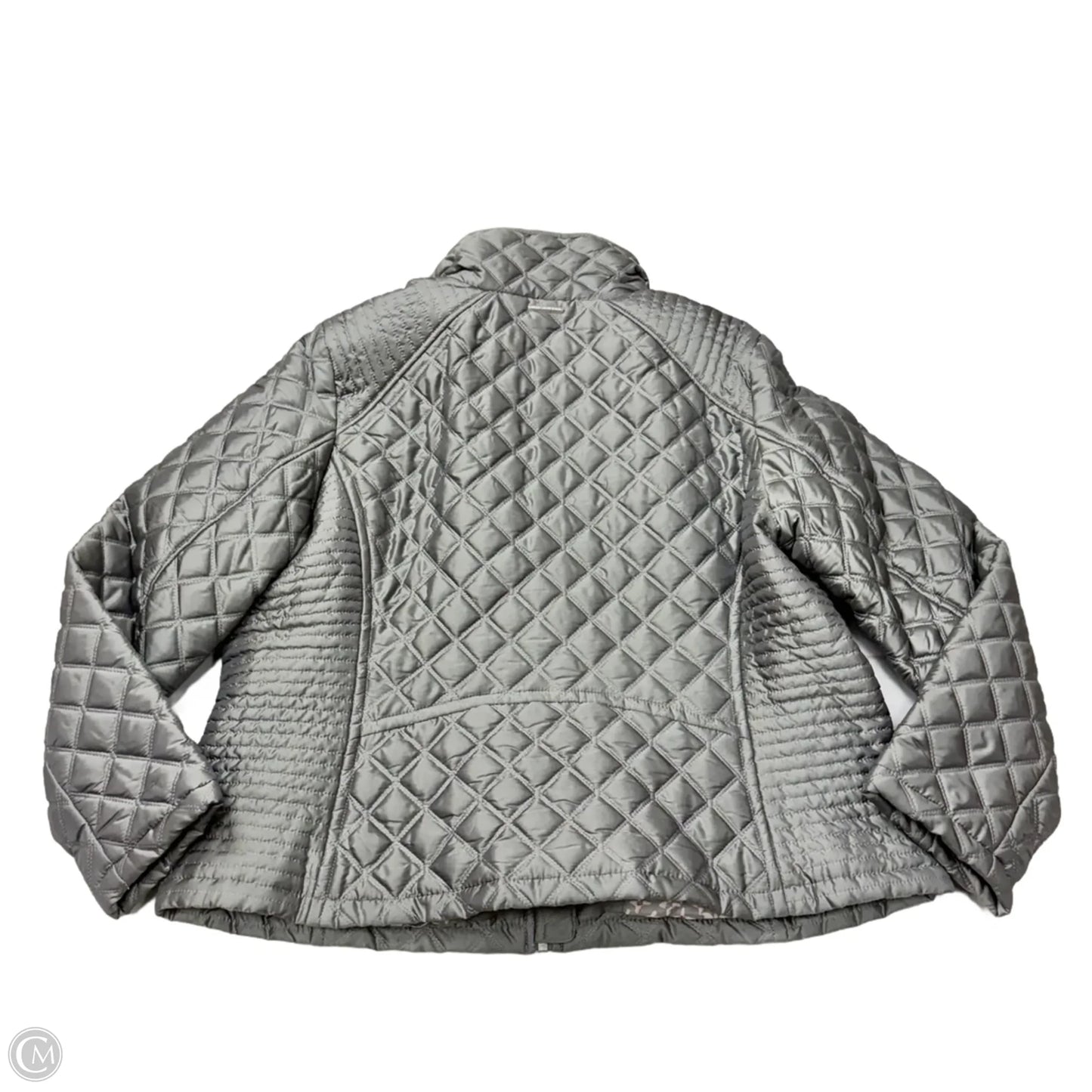Jacket Puffer & Quilted By Marc New York In Grey, Size: Xxl