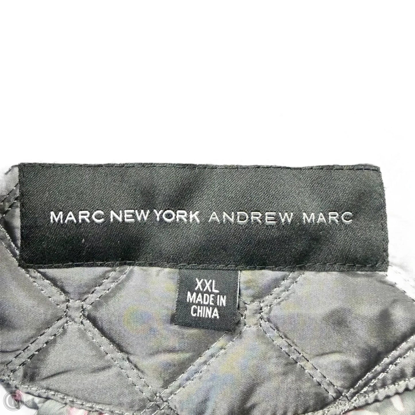 Jacket Puffer & Quilted By Marc New York In Grey, Size: Xxl