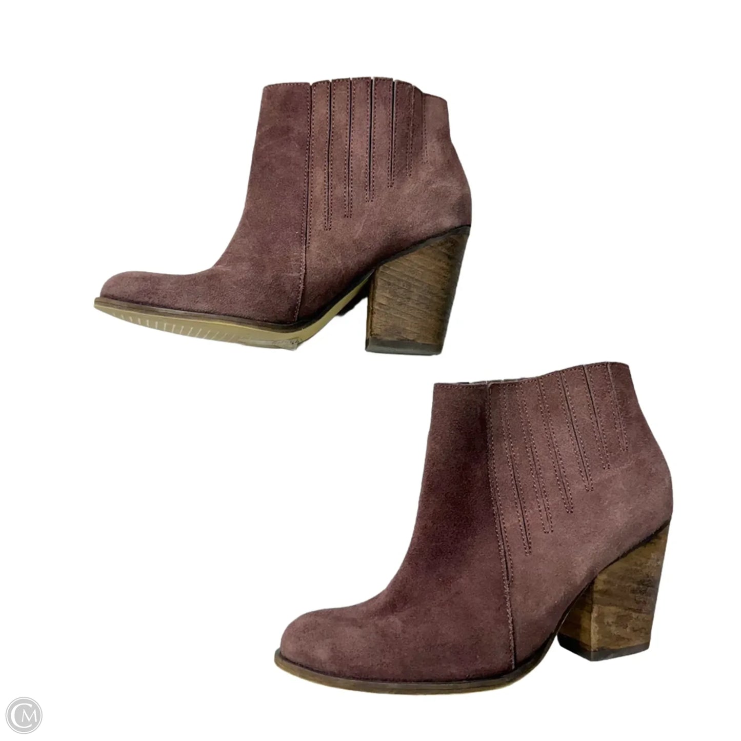 Boots Leather By Kaanas In Brown, Size: 7.5