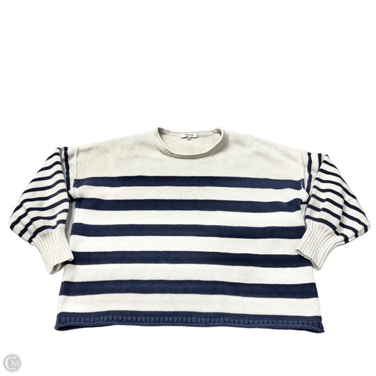 Sweater By Madewell In Striped Pattern, Size: M