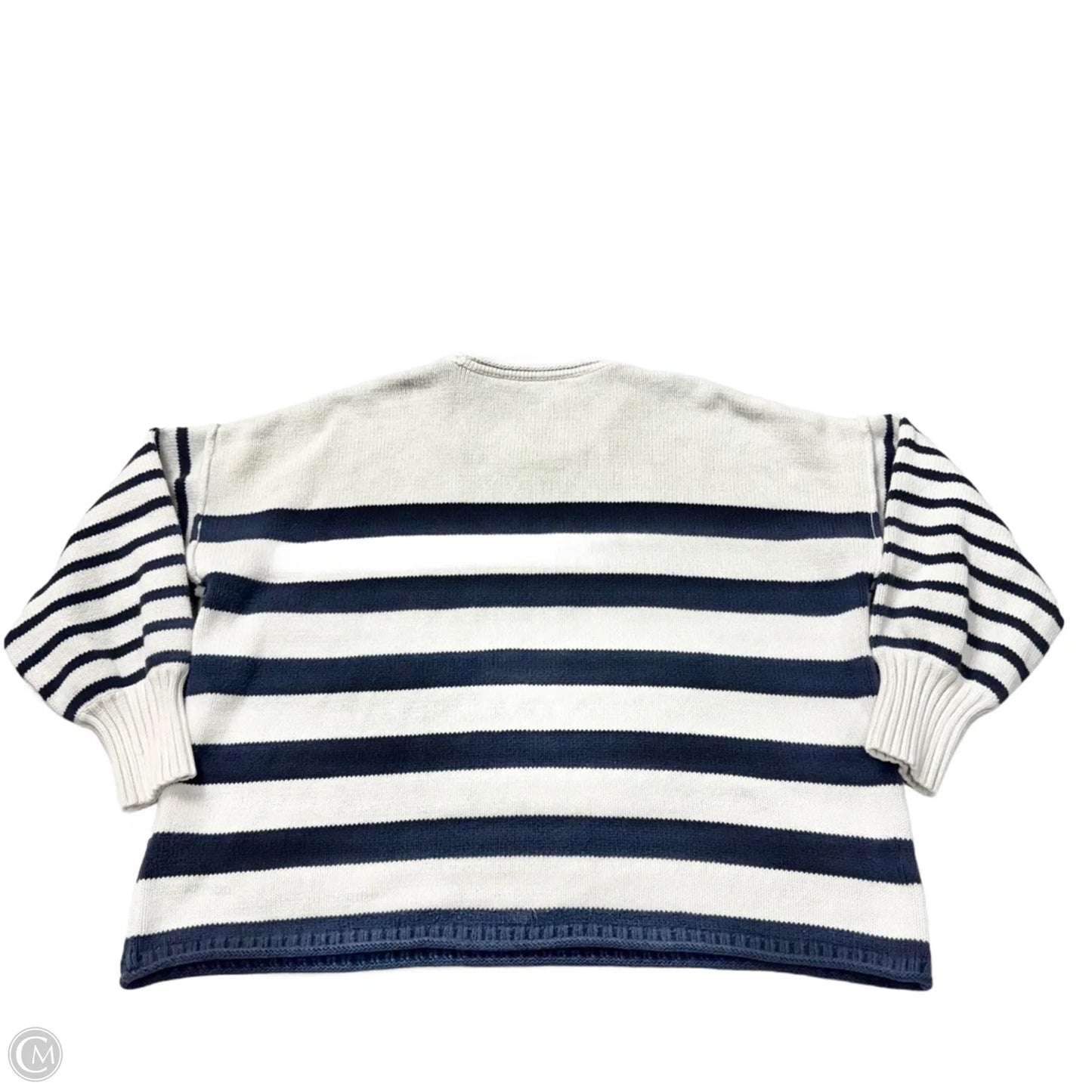 Sweater By Madewell In Striped Pattern, Size: M
