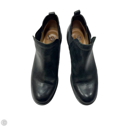 Boots Leather By Sofft In Black, Size: 6