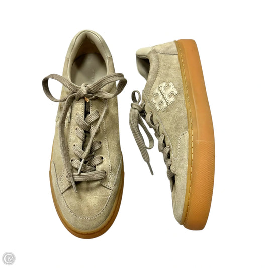 Shoes Designer By Tory Burch In Tan, Size: 8