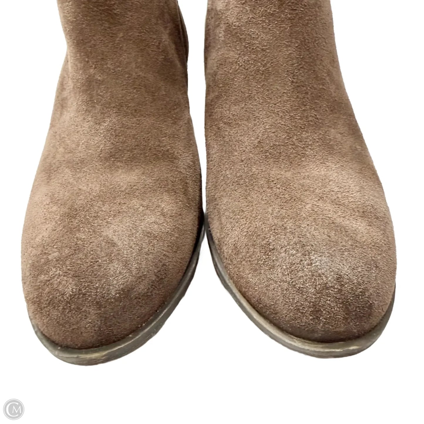 Boots Leather By Lucky Brand In Brown, Size: 8